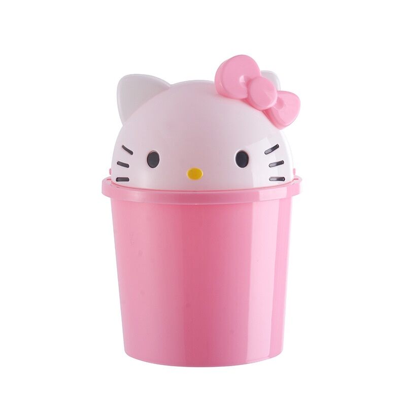 🌸THÙNG RÁC ĐỂ BÀN HELLO KITTY