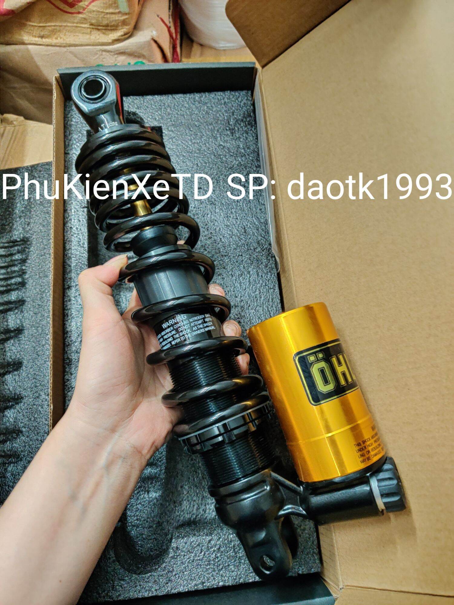 Phuộc Ohlins bình vàng lắp Vario Vision mới Janus Grande ULTIMO LUVIAS CLICK SH MODE JANUS LEAD.....