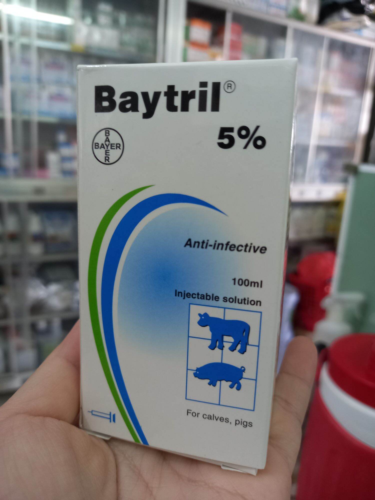 Baytril 5%,Thái Lan,Chai 100ml