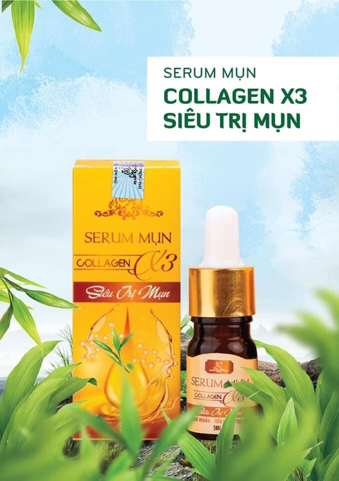 Serum mụn collagen x3 Đông Anh (chính hãng)