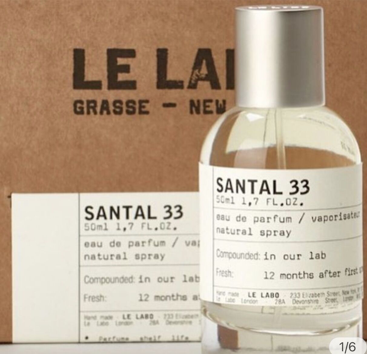 Nước hoa unisex Santal 33 của hãng LE LABO