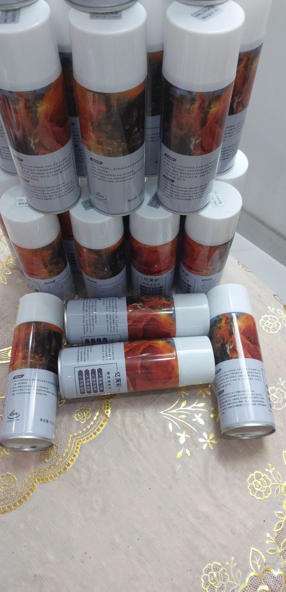 Sơn xịt hoa tươi
