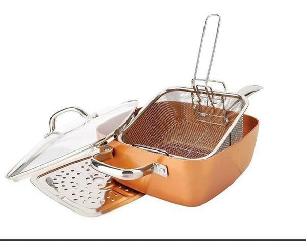 Chảo vuông chống dính đáy từ 24cm