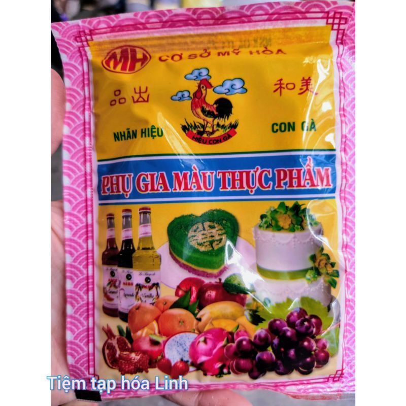 500g màu gạch tôm màu thực phẩm Mỹ hòa