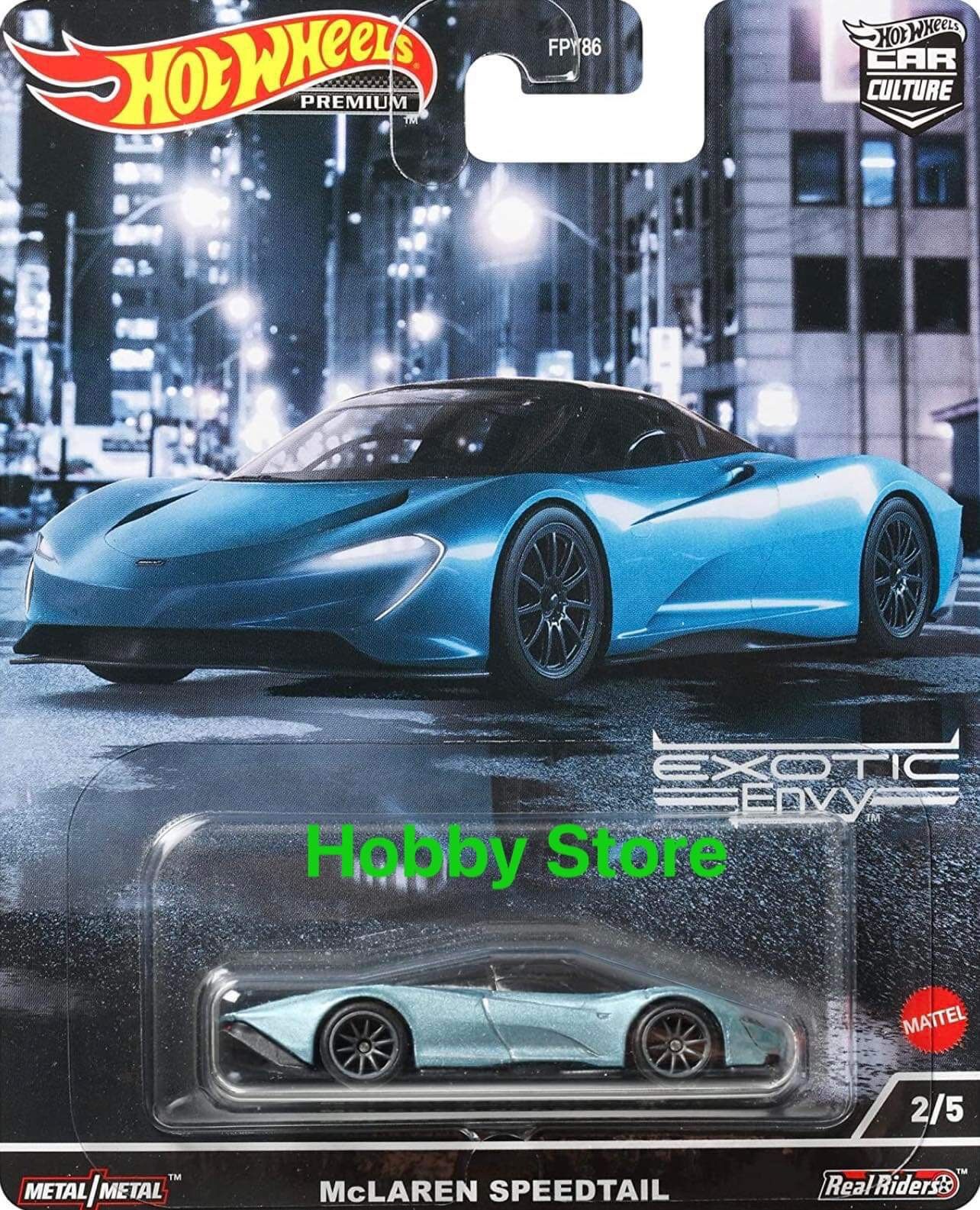Hobby Store xe mô hình Hot Wheels Premium McLaren Speedtail