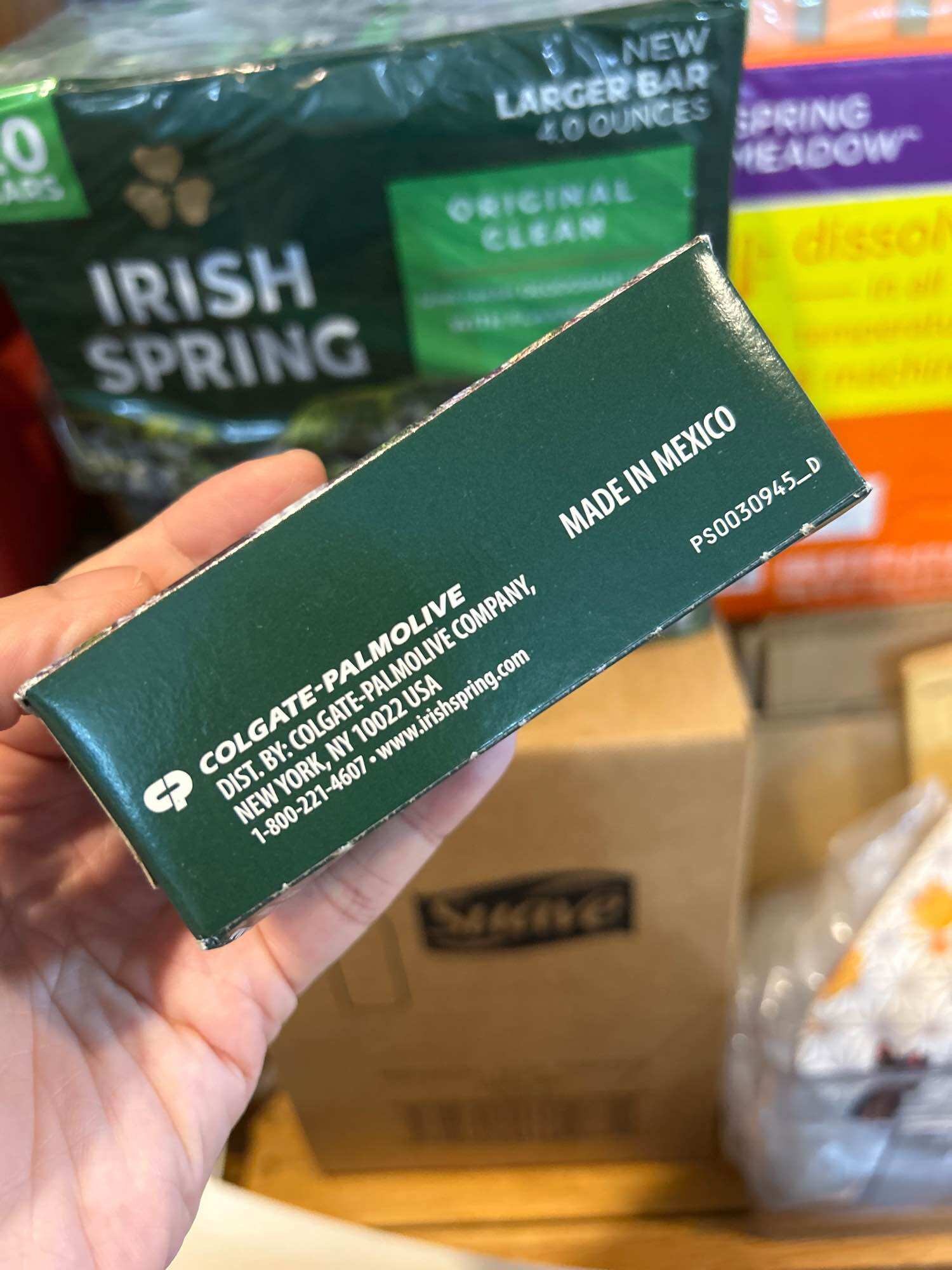 Set 5/10/20 cục Xà bông cục IRISH SPRING ORIGINAL DEODORANT SOAP DÀNH CHO NAM - HƯƠNG THƠM MẠNH MẼ, NAM TÍNH - 113g/cục