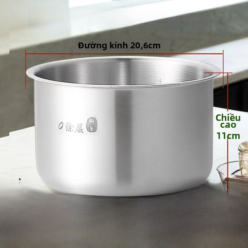 Nồi Cơm Điện Xiaomi MDFBZ02ACM DFB201CM 1.6L3L Nồi Trong Bằng Thép Không Gỉ 304 Nồi Cơm Điện Rice Co