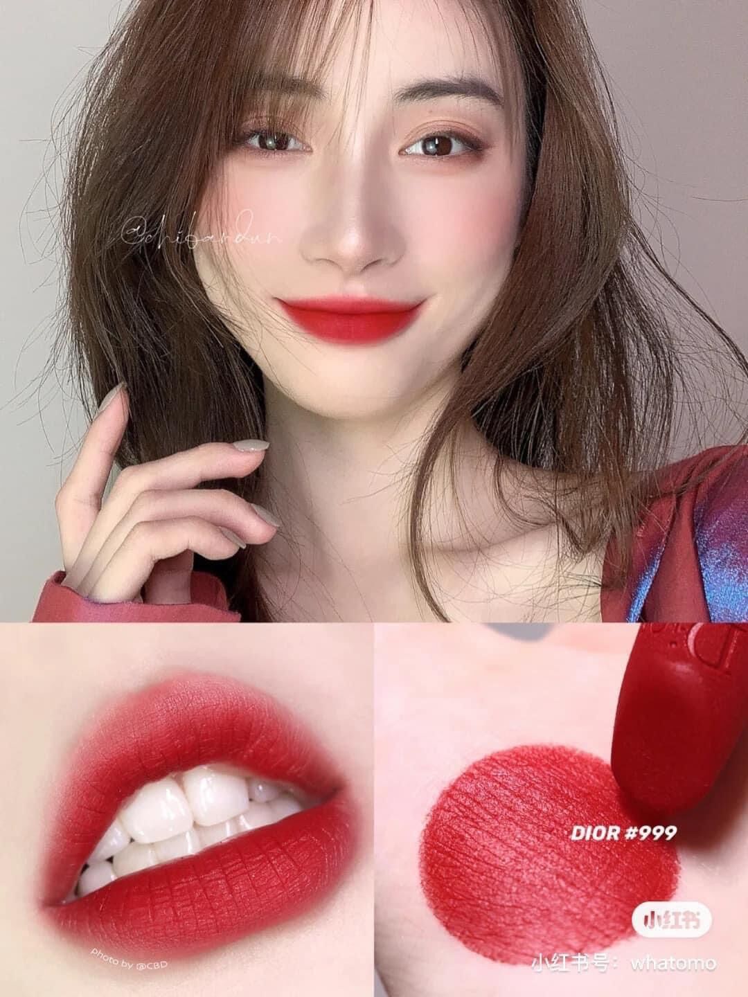 Son dior mini màu 999 siêu đẹp