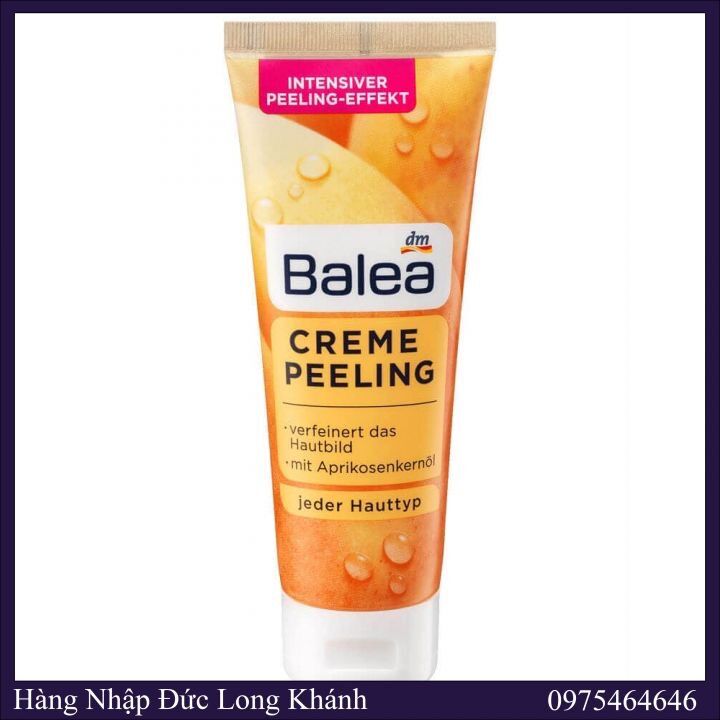 Kem tẩy da chết /peeling creme balea