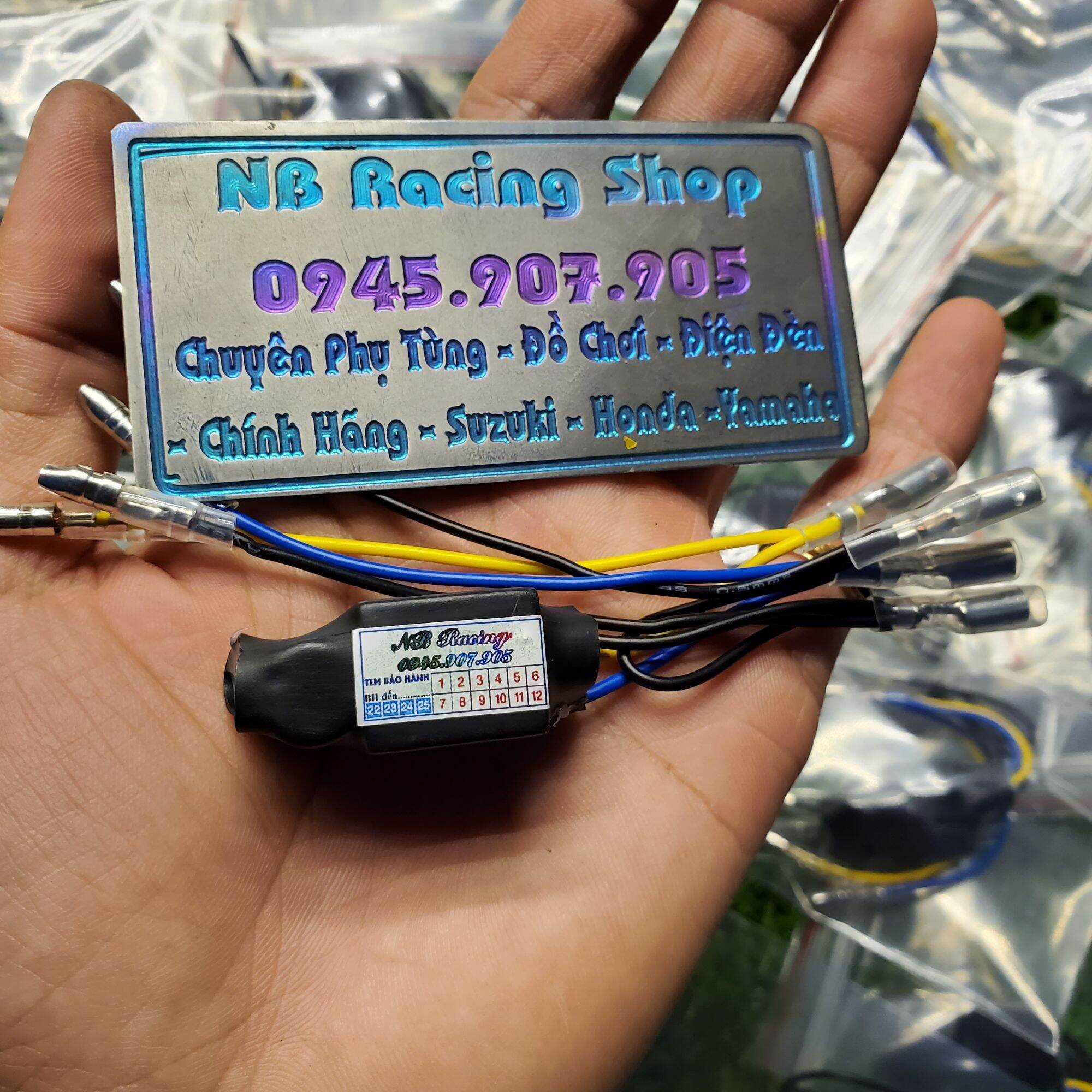 MẠCH HAZARD ƯU TIÊN CHO SATRIA RAIDER GSX BANDIT LẮP ZIN.NB Racing Shop