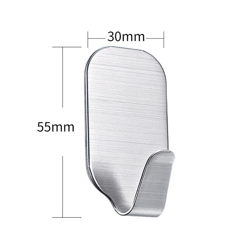 Móc dán tường inox 304 siêu chắc (móc đơn)