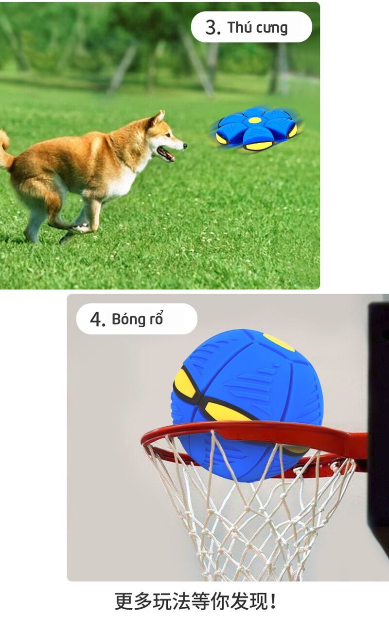 Quả bóng ma thuật biến hình phát sáng
