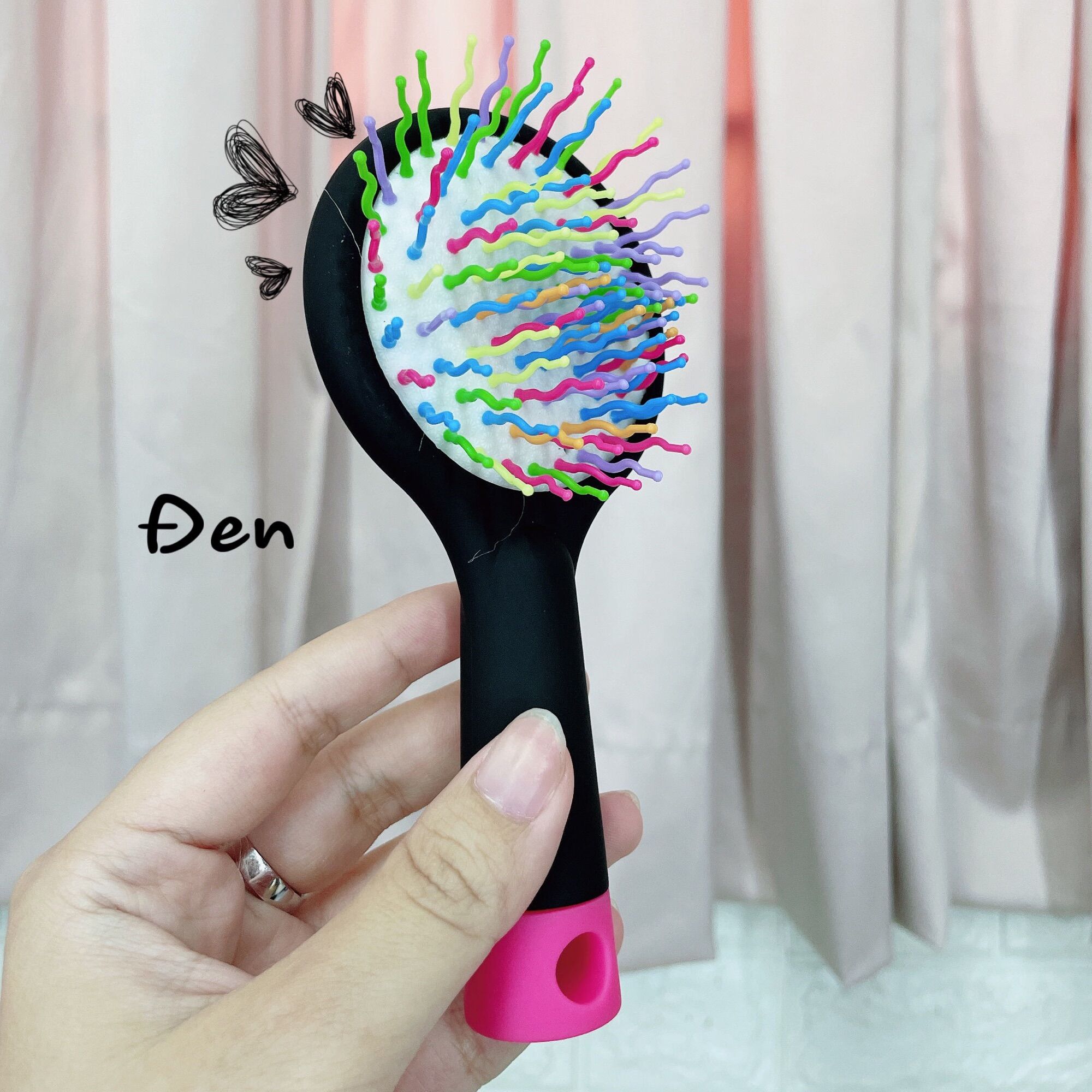 Lược chải tóc giả chống rối giúp tóc suôn mượt