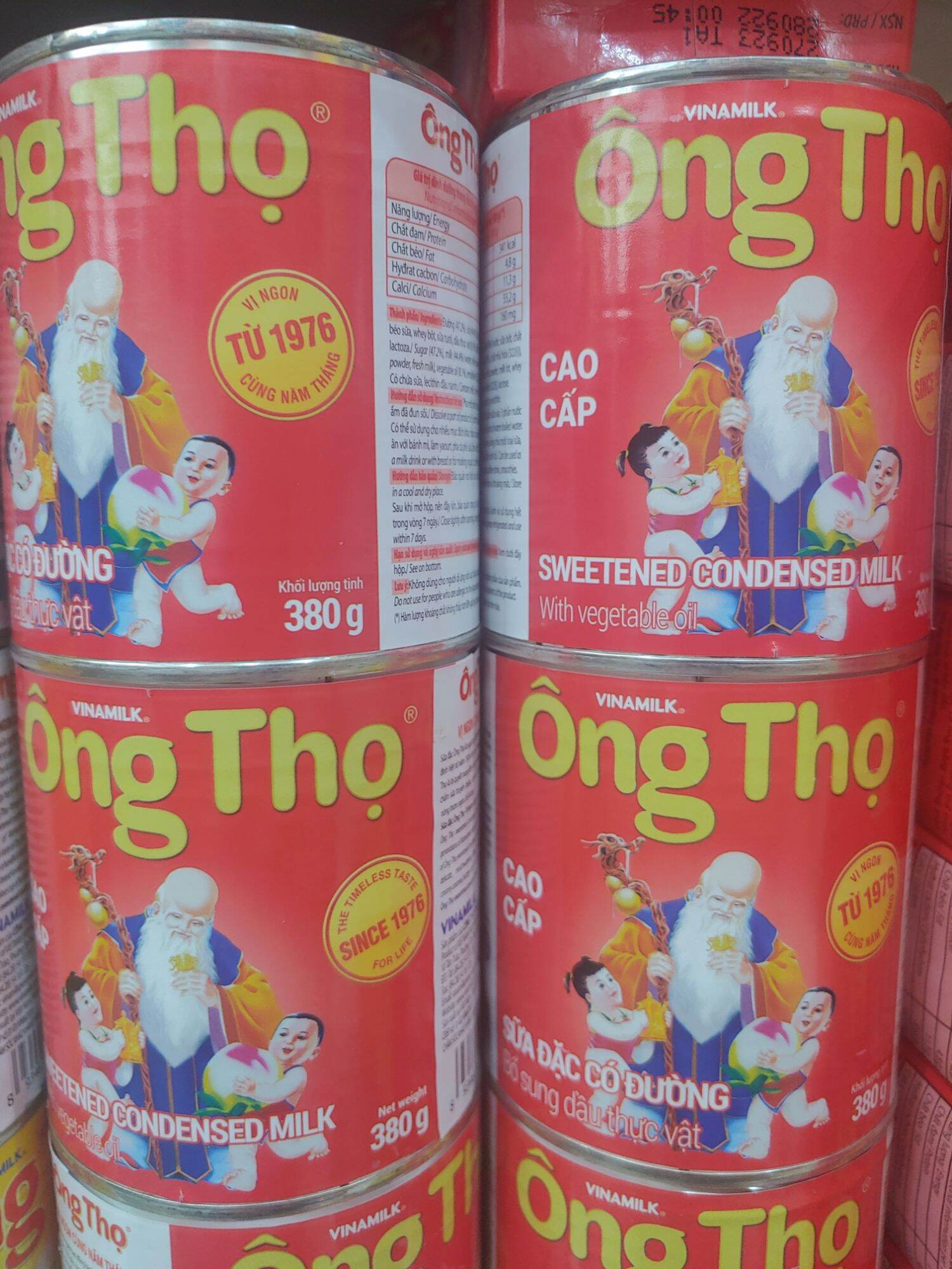 Sữa đặc ông thọ các loại