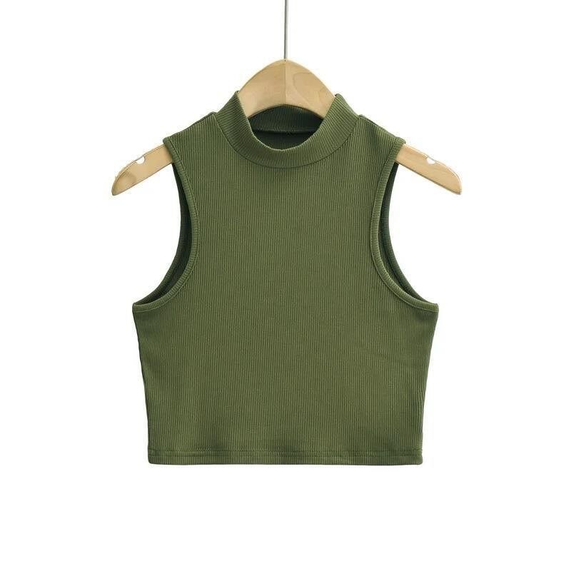 Áo 3 lỗ cotton cao cổ [ảnh thật]