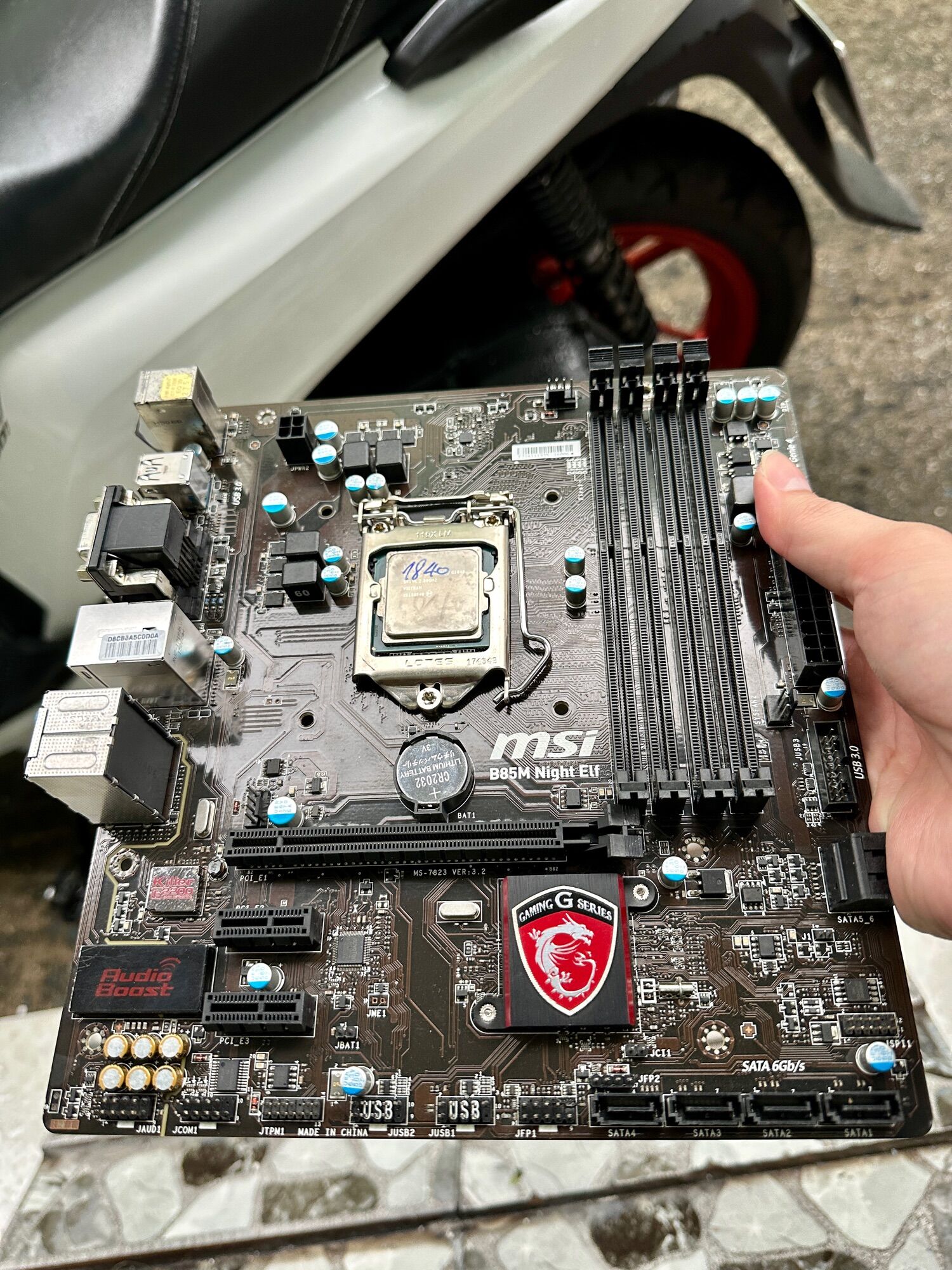 Main MSI B85 gaming 4khe ram có led + fe