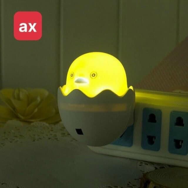Đèn ngủ cảm ứng vịt vàng cảm ứng