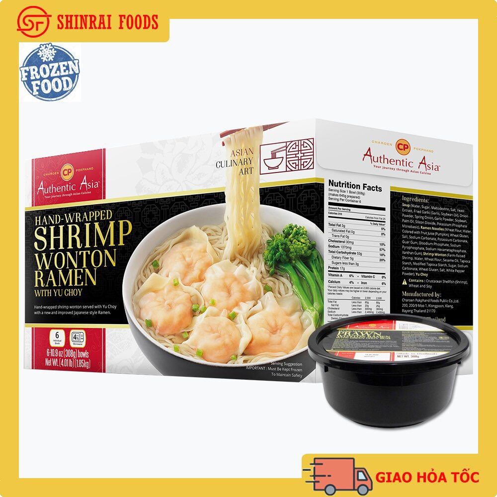 Mì hoành thánh tôm úc