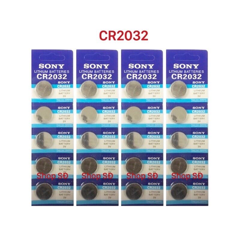 Pin nút 2032 - vĩ 5 viên pin