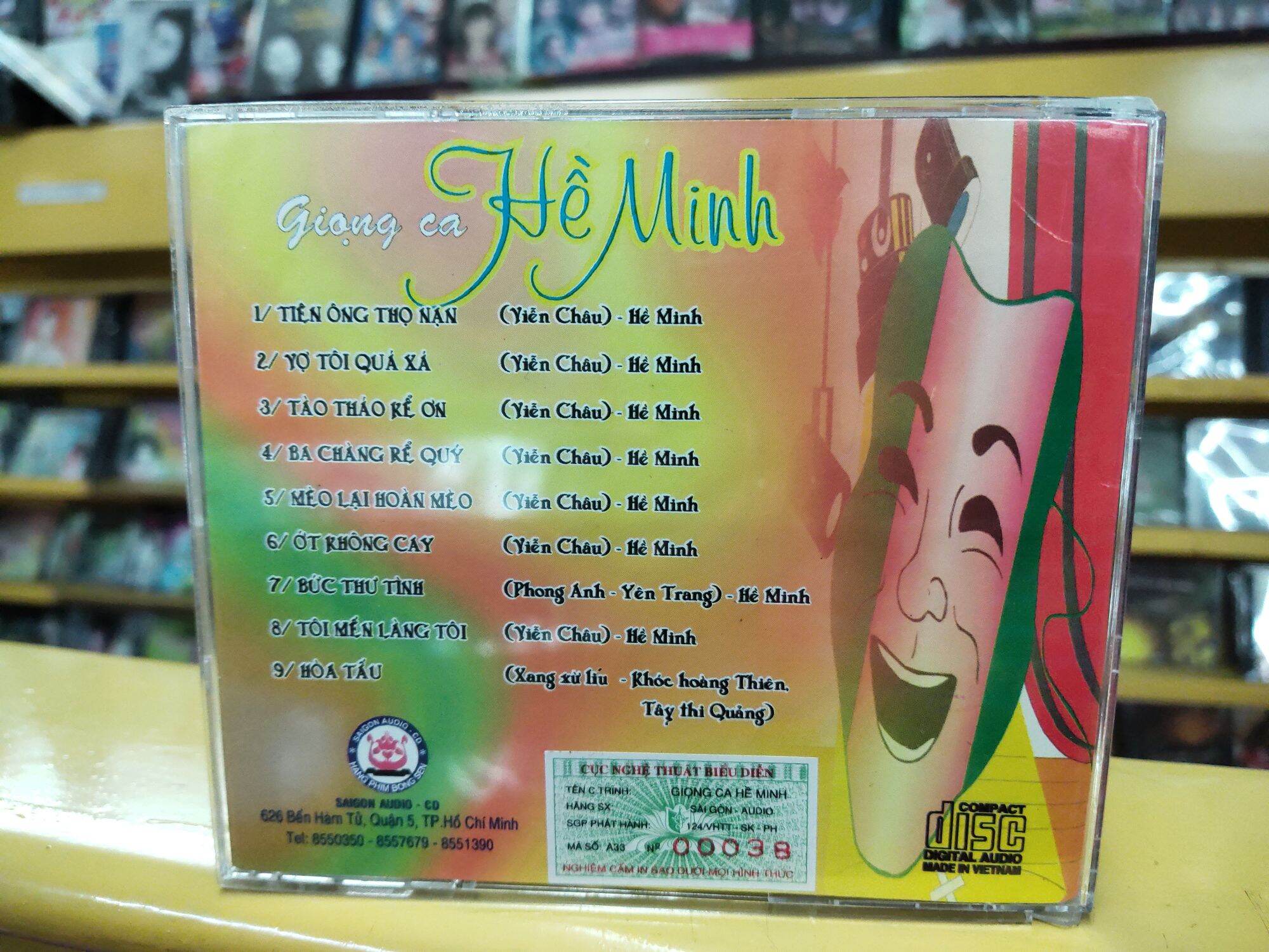 CD - Giọng ca Hề Minh