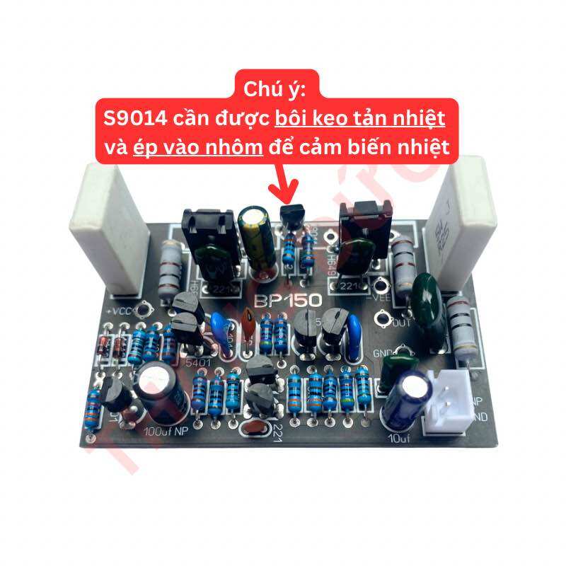Mạch công suất 2 sò mini