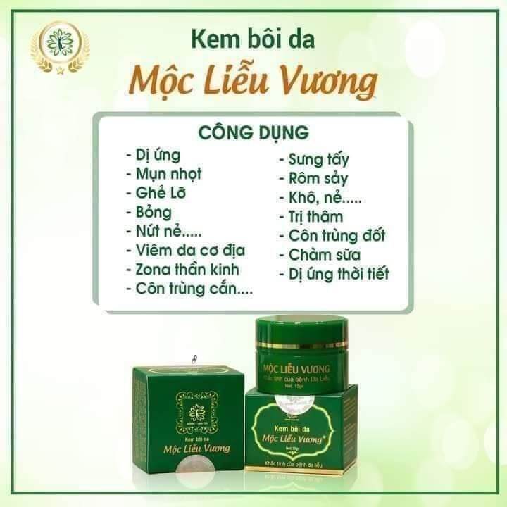 Kem bôi da mọc liễu vương lan chi
