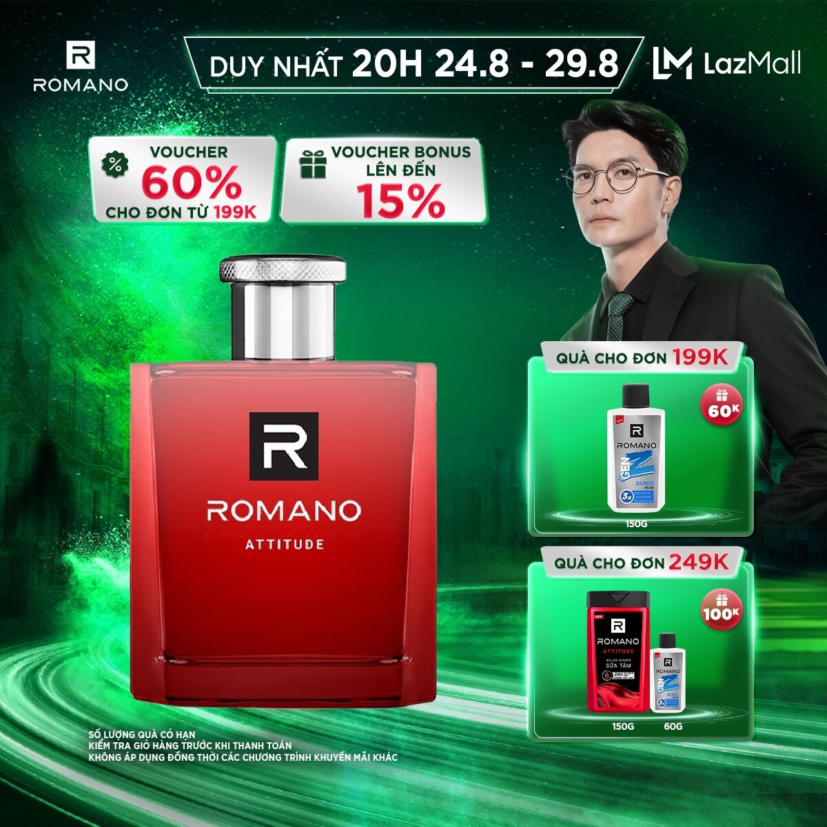 Nước hoa Romano Attitude 50ml