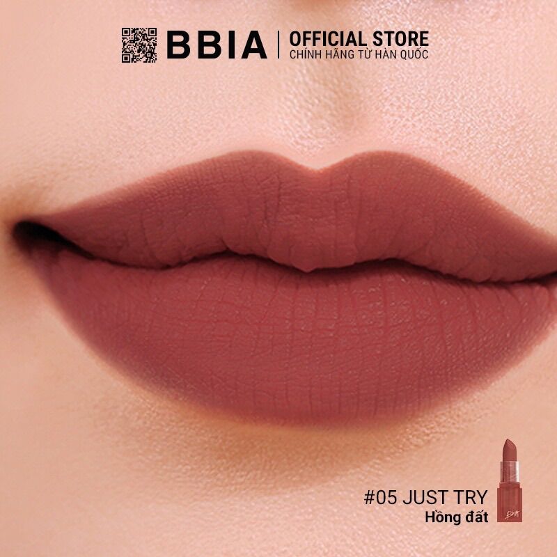 Son Thỏi Lì Bbia Last Powder Lipstick (6 màu) 3.5g