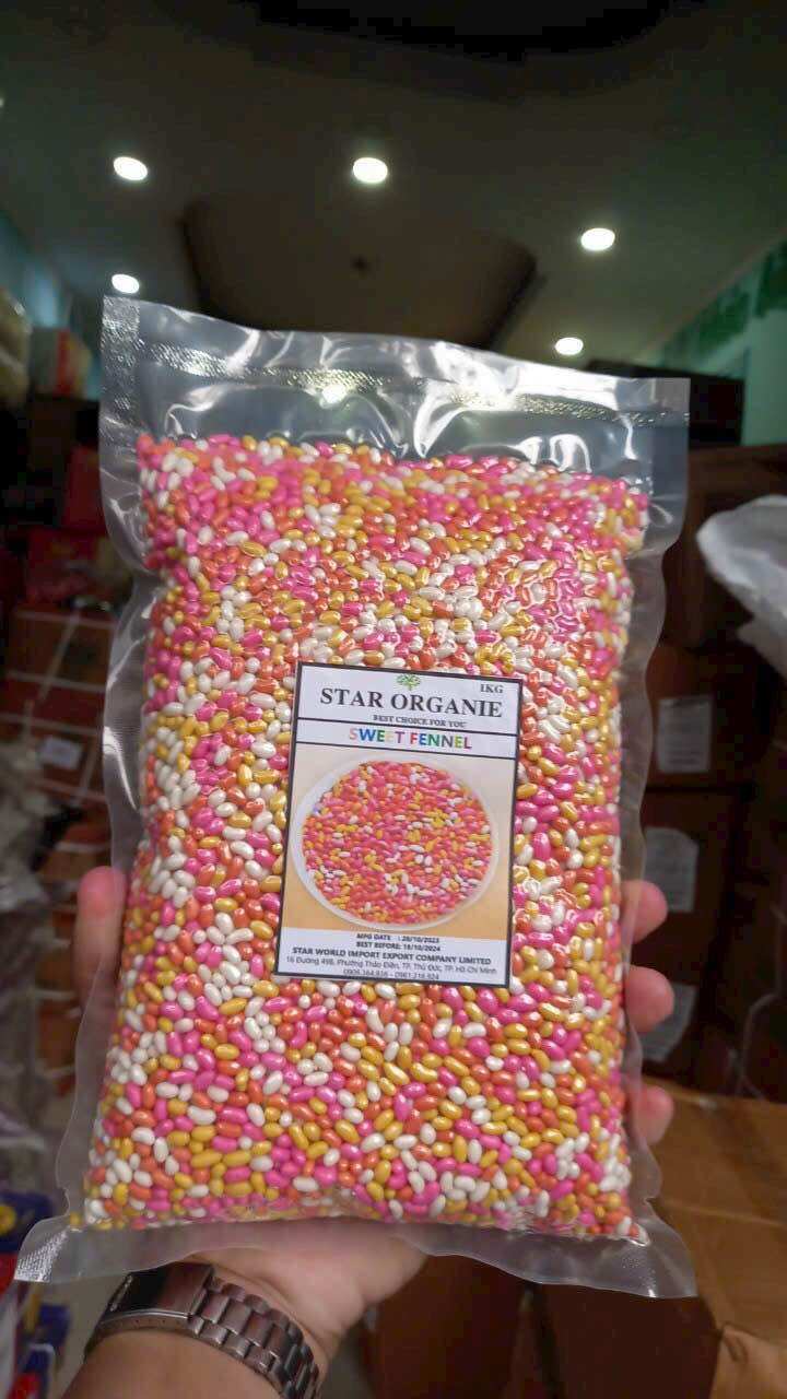 Fennel Seed Sugar Coated 500 gm ( hạt thì là bọc đường 500 gm)