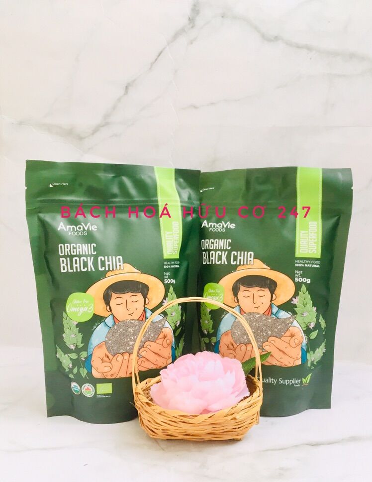 Hạt Chia hữu cơ Amavie Food 500g