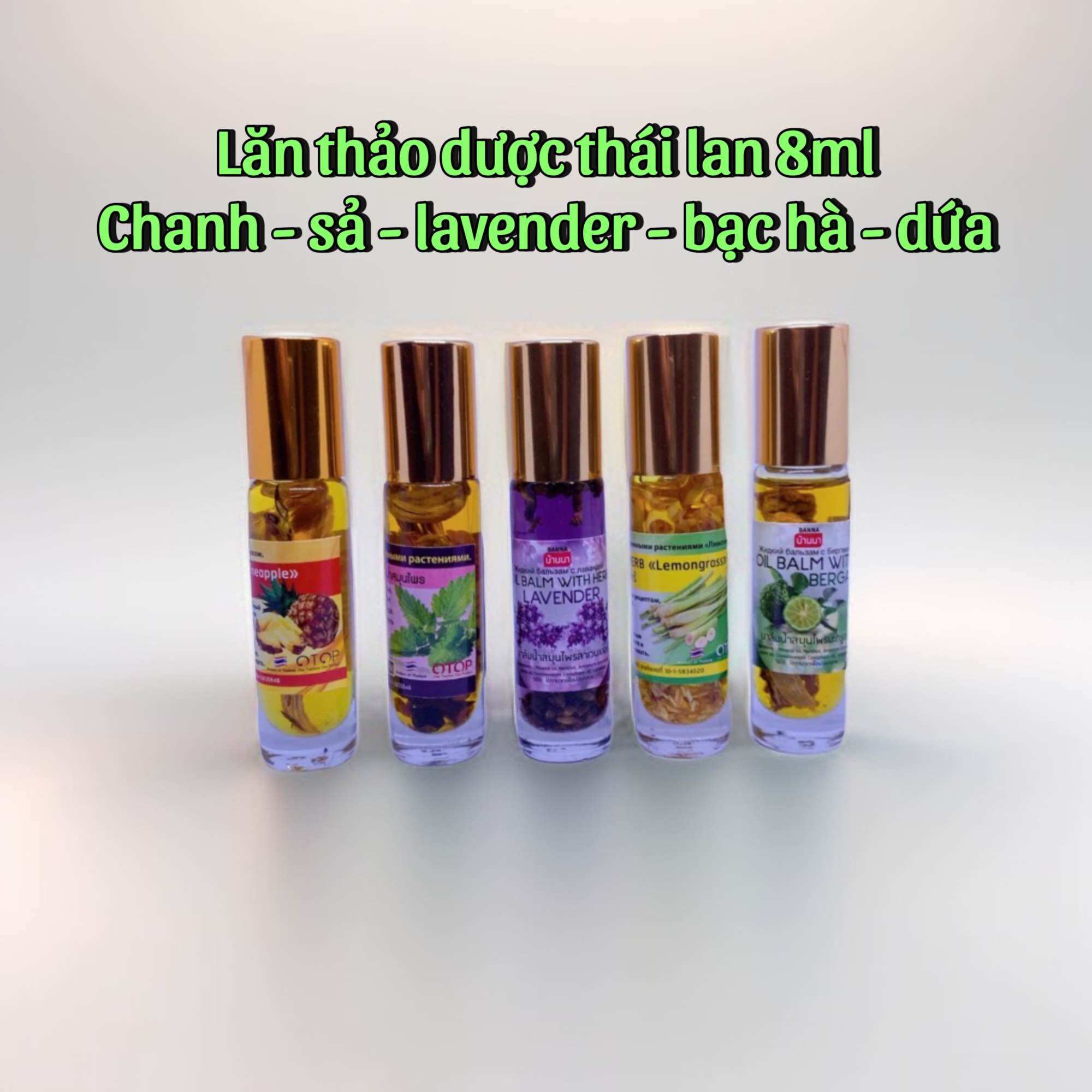 Dầu Lăn Thảo dượᴄ thái Lan 8ml Chính Hãng
