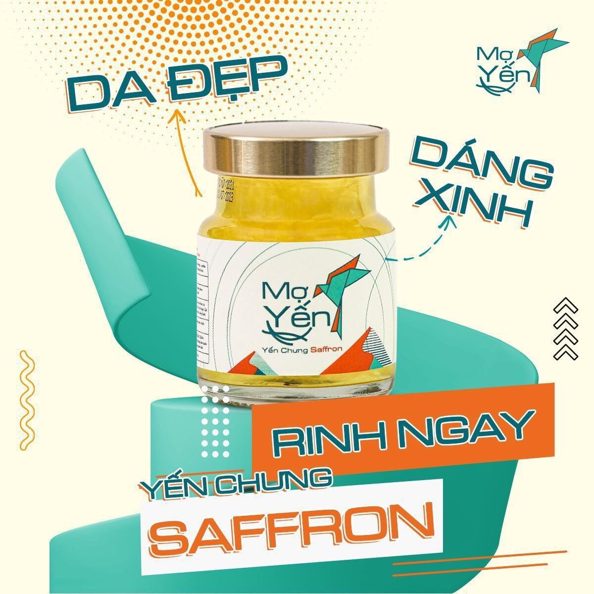 Mợ yến - yến chưng saffron nguyên chất - khoẻ đẹp dáng xinh