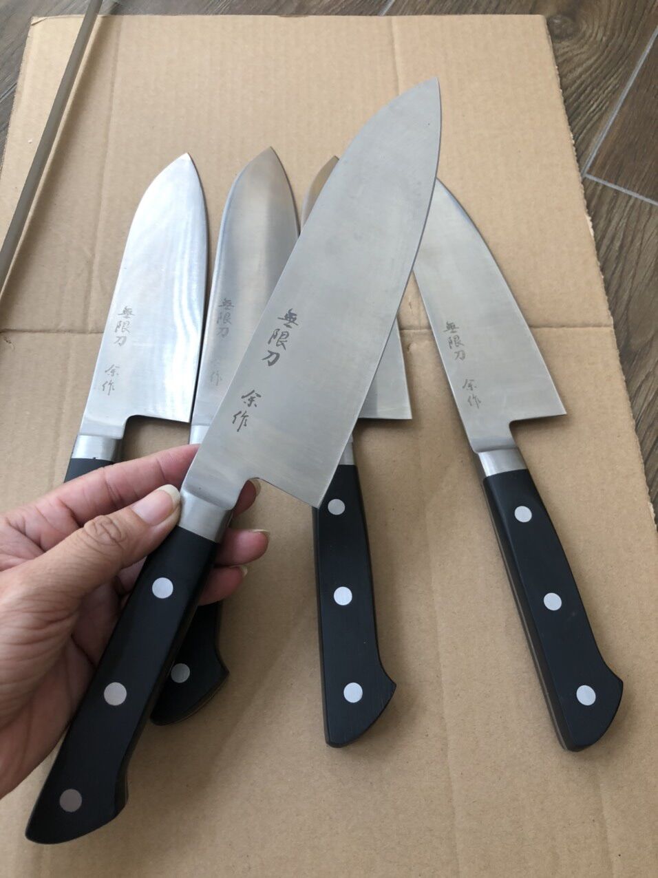 Dao thái hàng bãi nhật, mới 98%, bén, 30cm