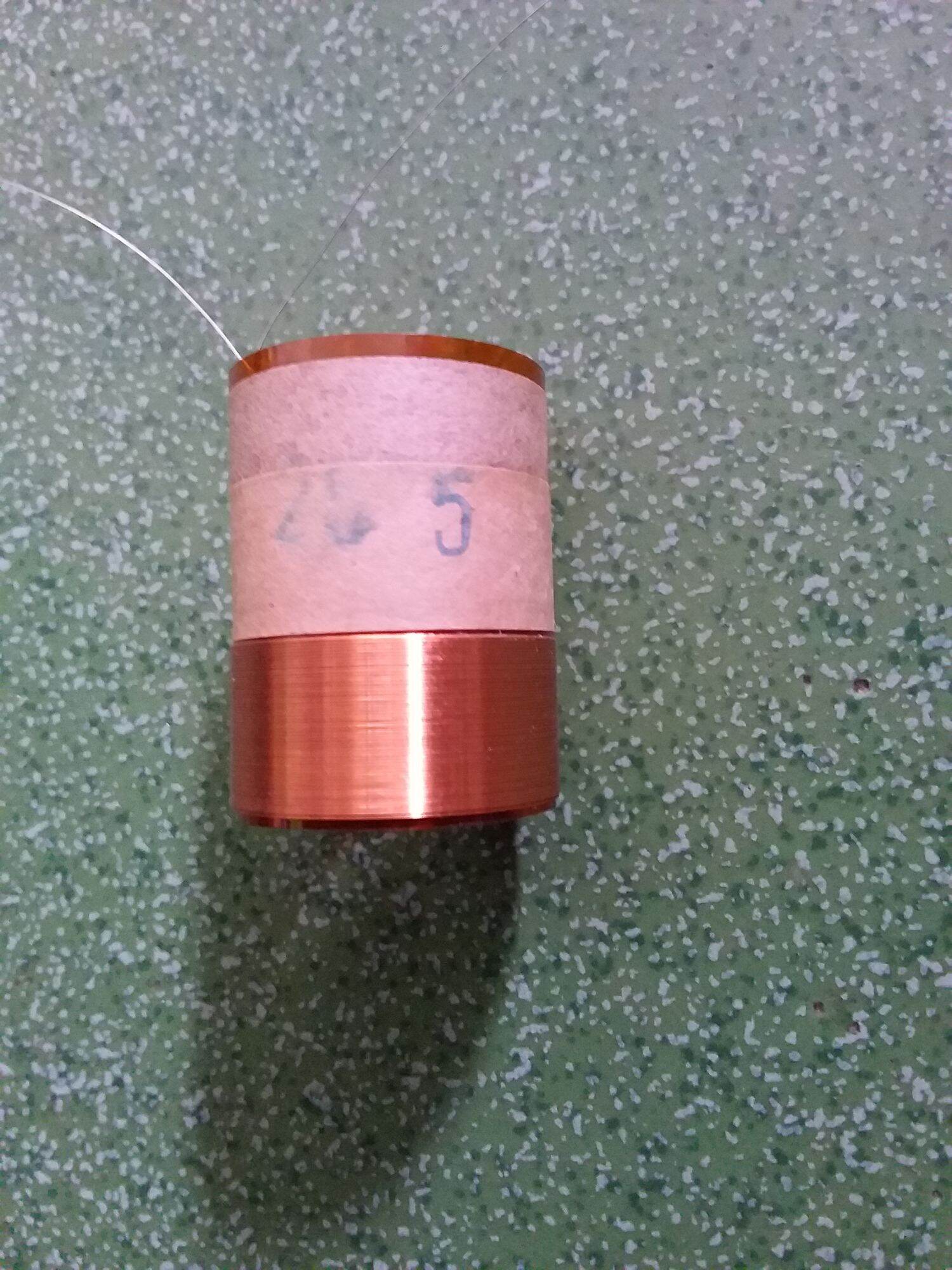 1 CHIẾC COIL LOA ĐỒNG 2 LỚP 25.5MM