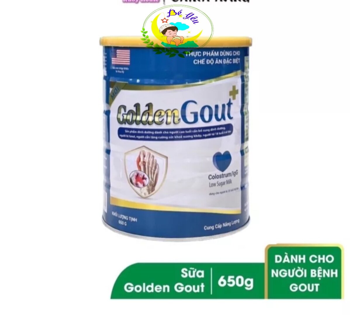 Sữa golden gout sữa non cho người bệnh gout