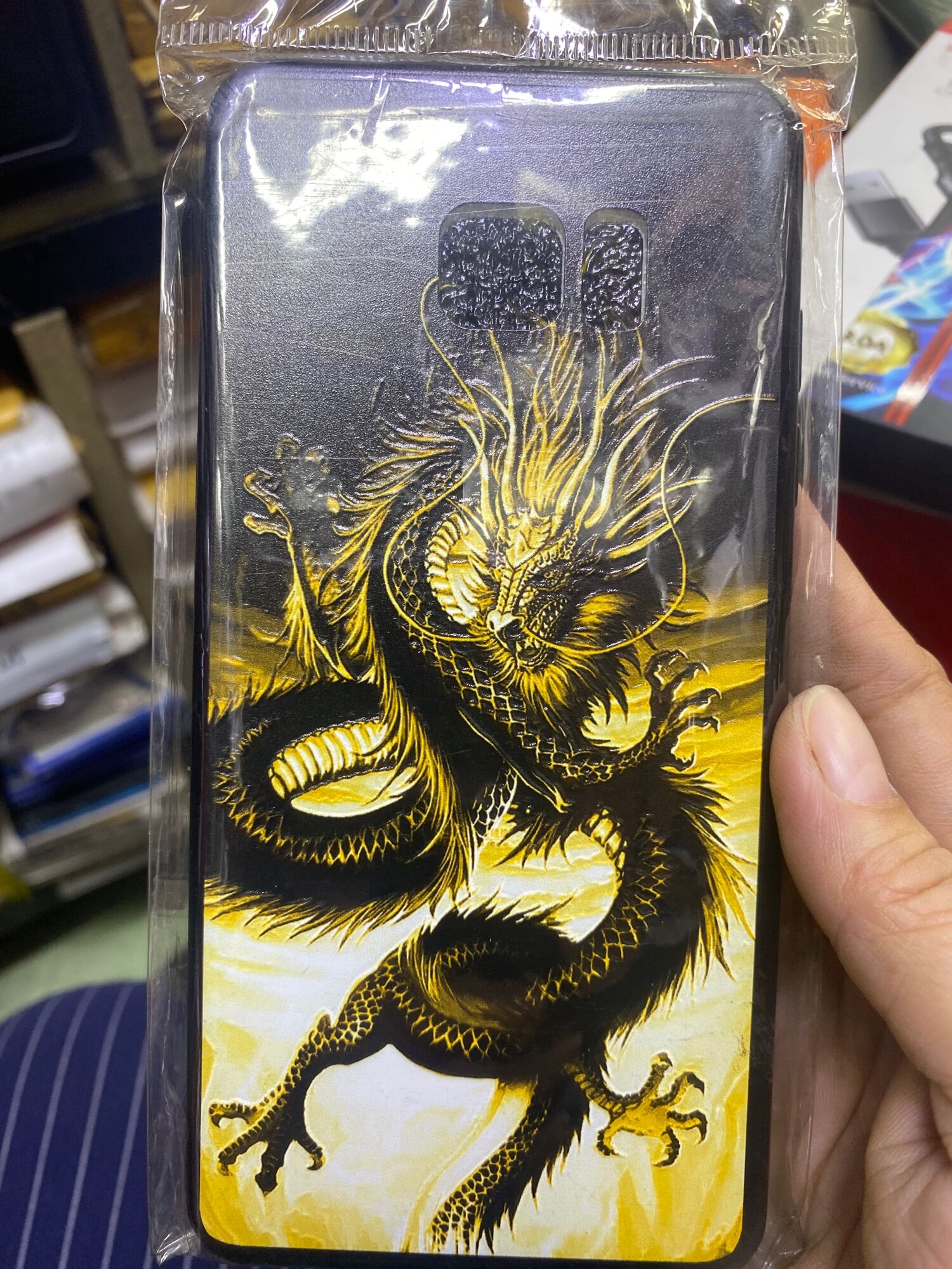 Ốp lưng samsung Note 7/FE dẻo đen sịn hàng công ty