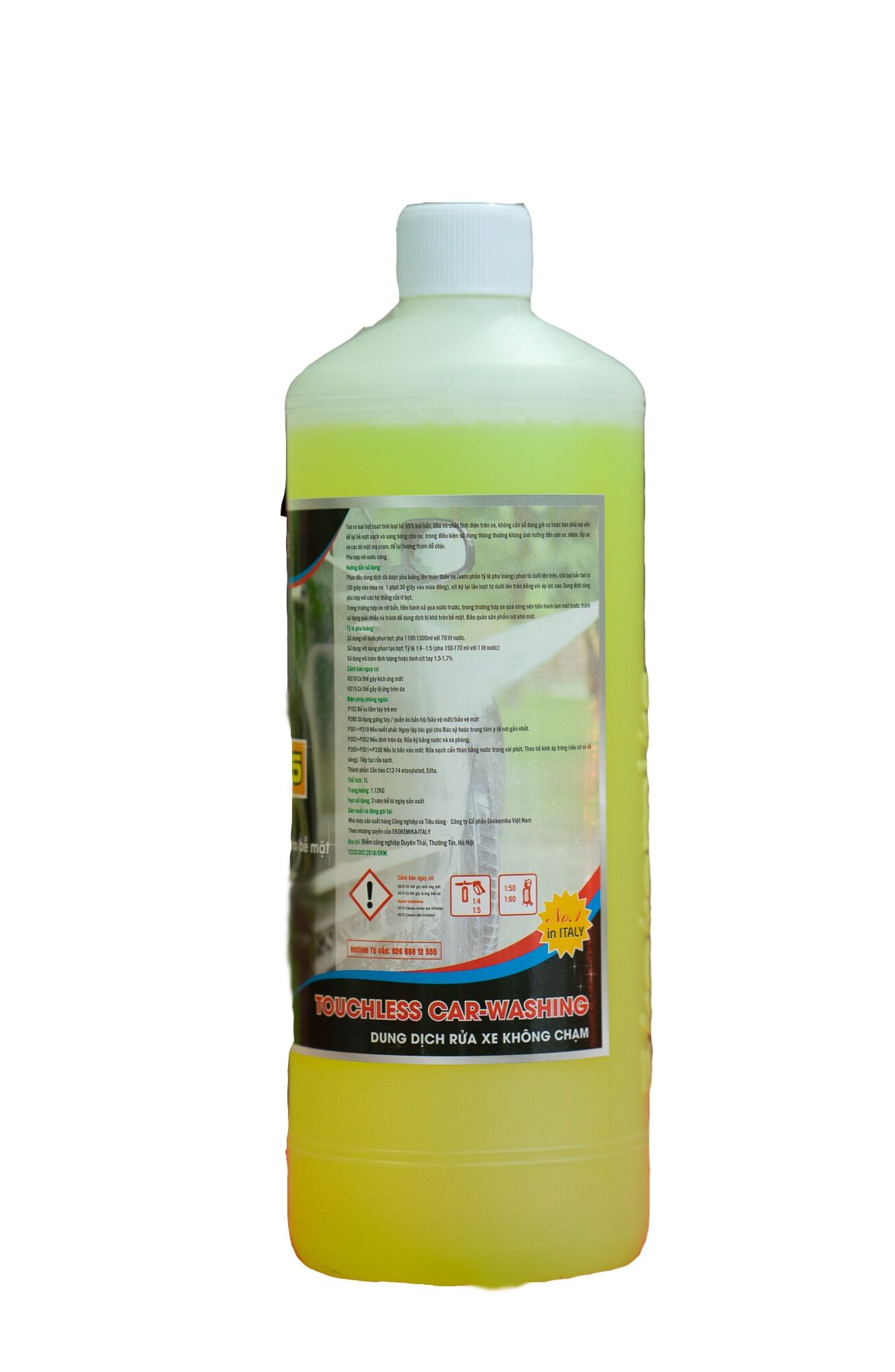 Dung Dịch Rửa Xe Không Chạm Ekokemika BIO 25 - 1L