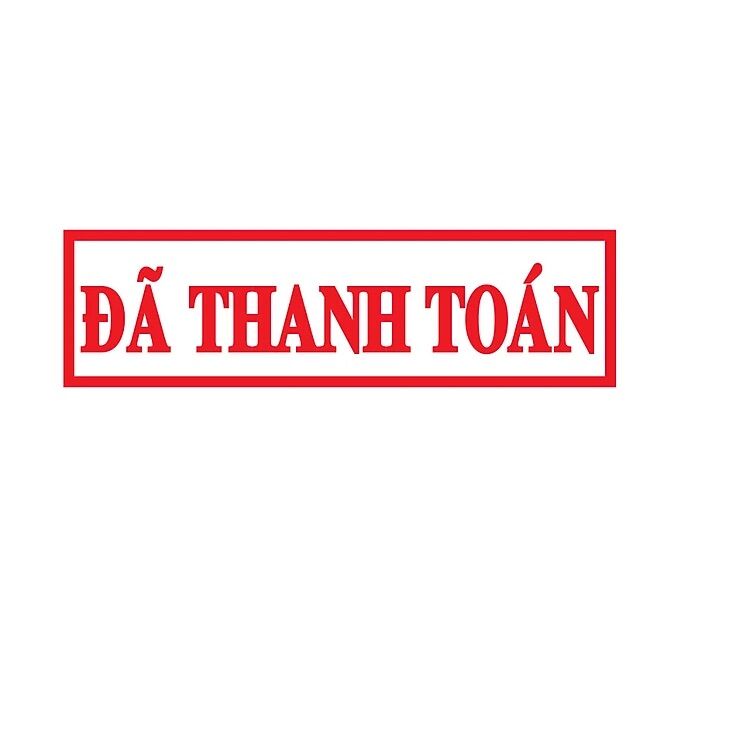 MỘC dấu  SHINY ĐÃ THANH TOÁN