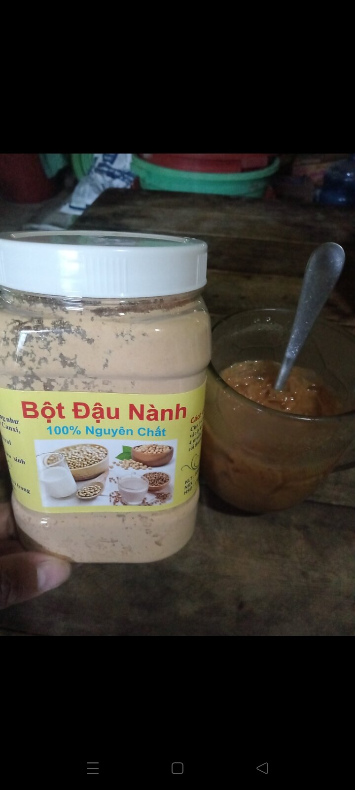 BỘT ĐẬU NÀNH NGUYÊN CHẤT hợp 500g