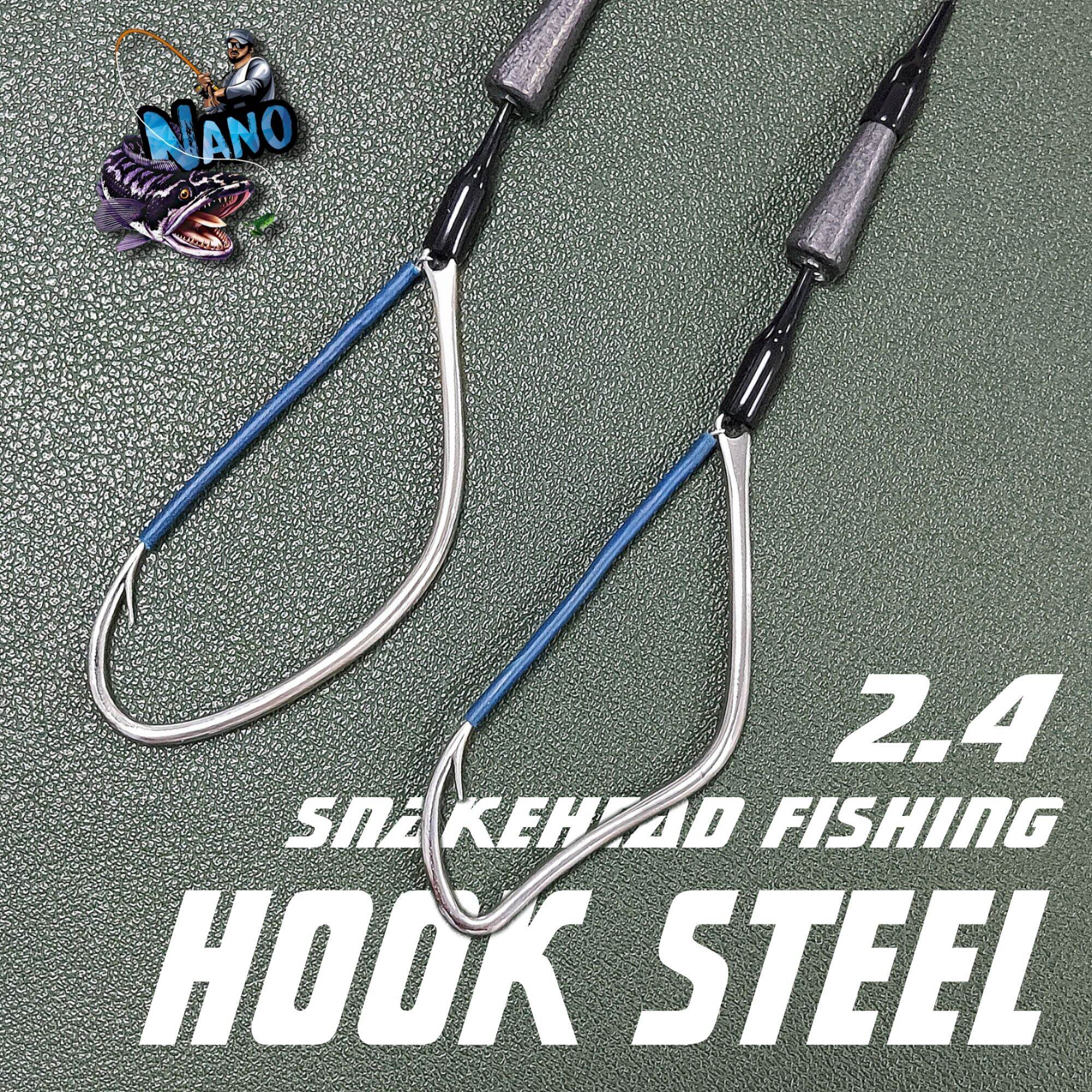 Lưỡi câu nhái thật hook steel 2.4