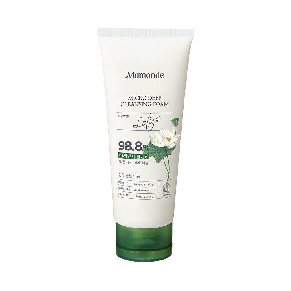 Sữa rửa mặt Mamonde Lotus Micro Deep Cleansing Foam