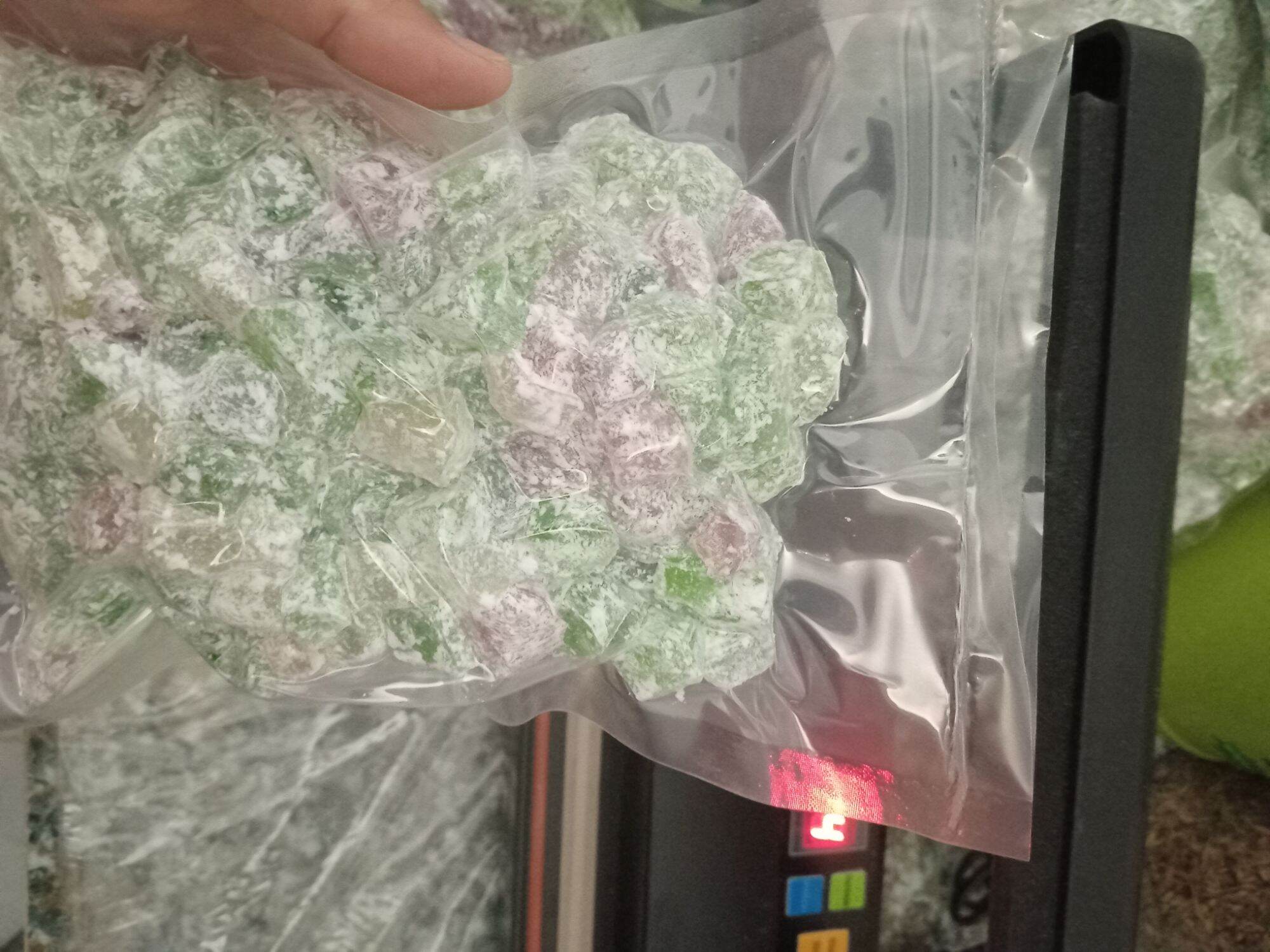 Thạch sắn dây nấu chè trà sữa 1kg( túi hút chân không)