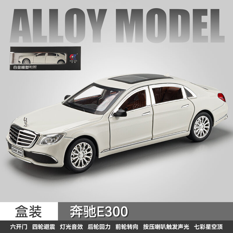 Mô Hình Xe Hơi Mercedes-Benz Maybach Gls600 Mô Hình Ô Tô Hợp Kim 1:24 Mô Phỏng Đồ Chơi Xe Việt Dã Kim Loại Bé Trai Nhỏ
