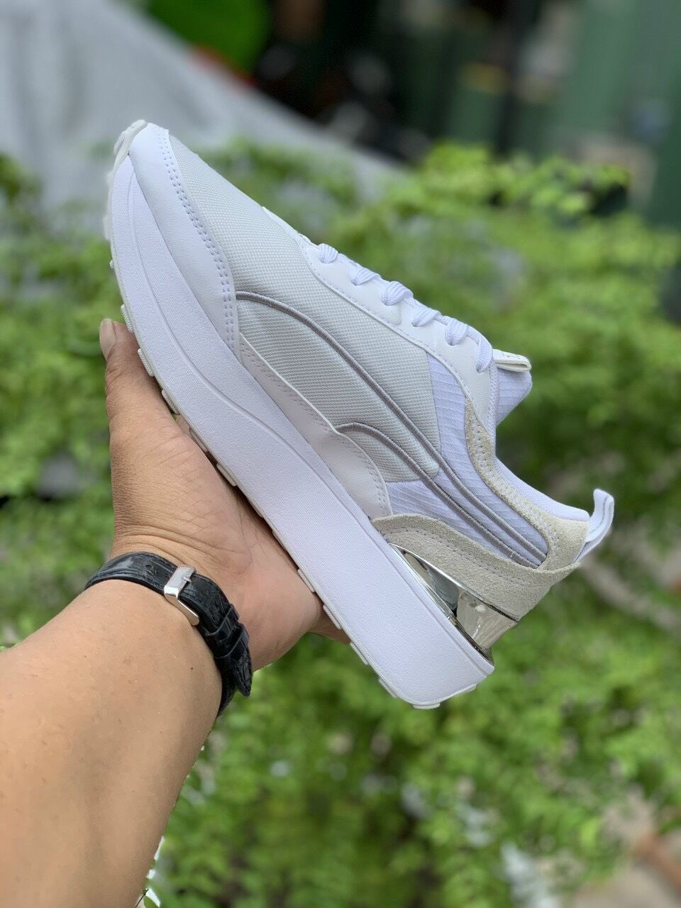 Chính hãng - Giày Puma đế độn