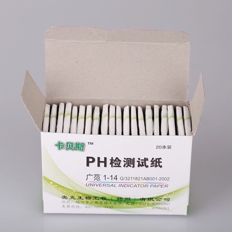 Combo 1 hộp -5 hộp giấy quỳ 20 tệp