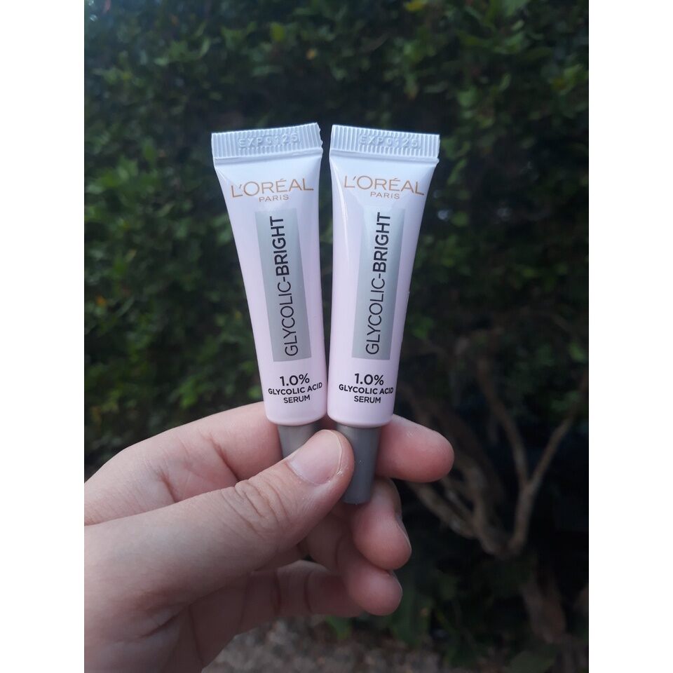 Dưỡng chất sáng da tức thì L'Oreal Paris Glycolic Bright 1.0% Glycolic Acid 7.5ml