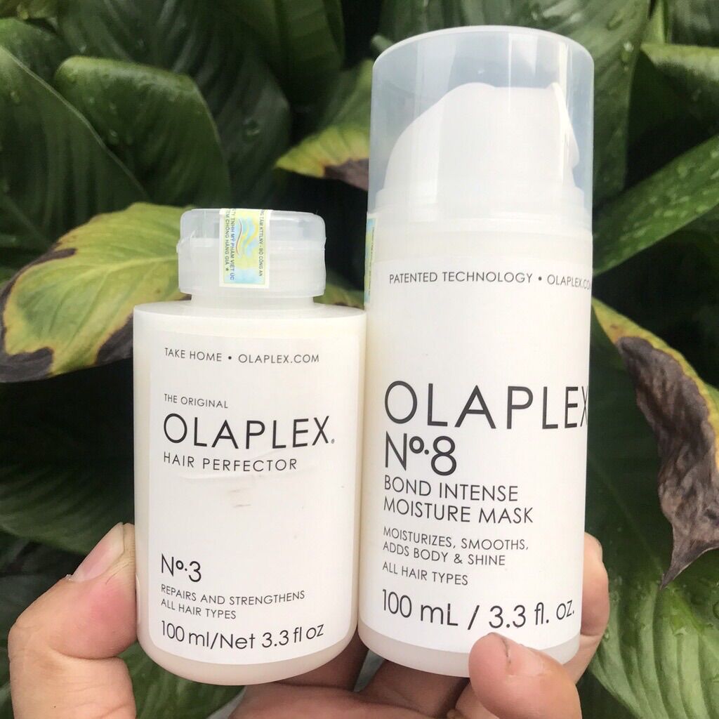 Set phục hồi tóc hư tổn Olaplex No 3 - No 8  100mlx2