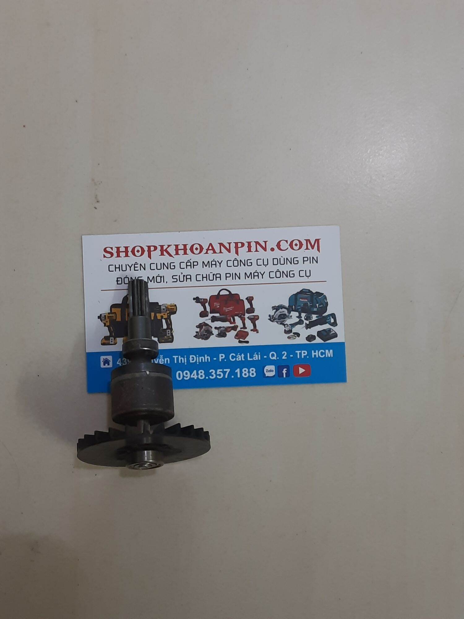 Rotor từ makita td136d - hàng tháo máy