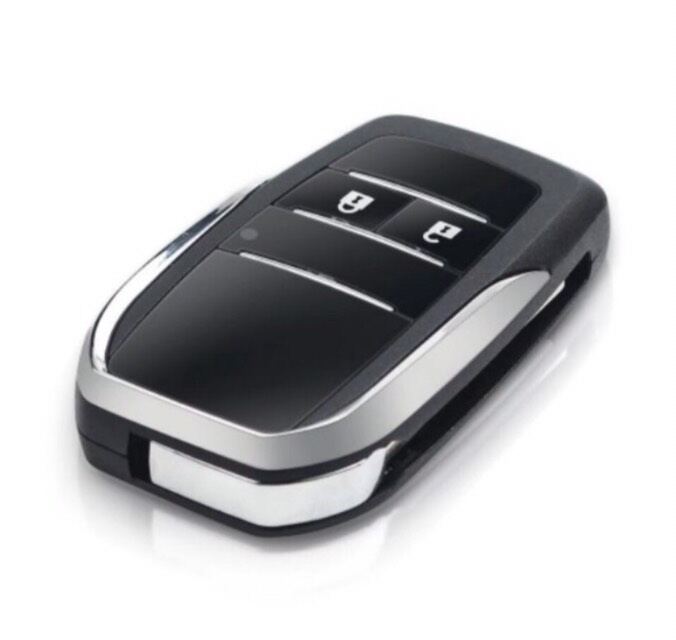 Vỏ chìa khóa độ gập toyota wigo ( mẫu mới )