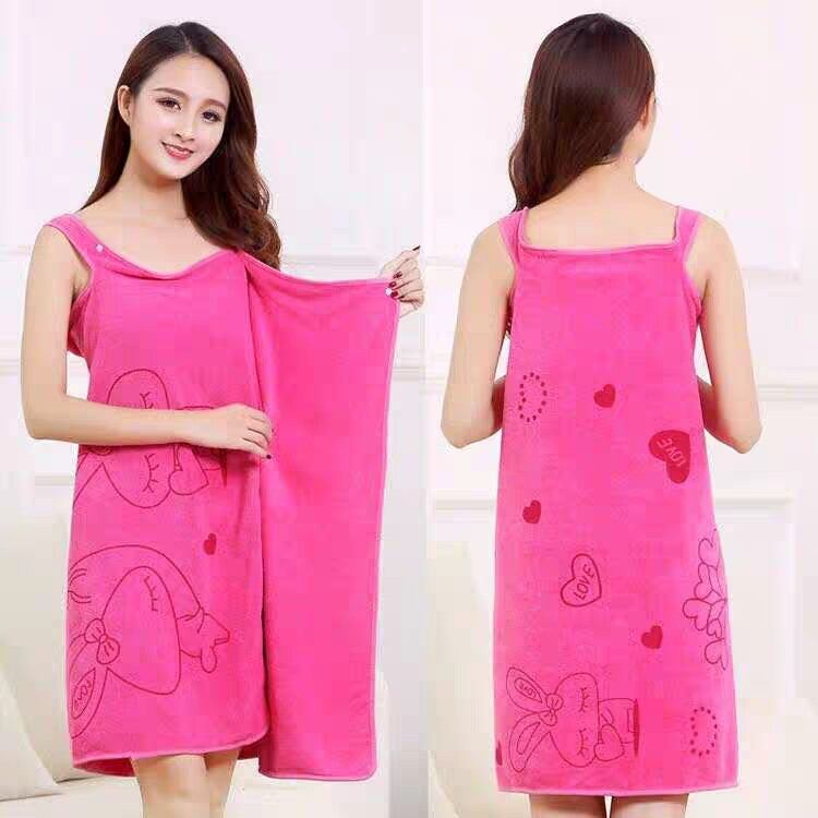 Khăn tắm áo choàng 2in1